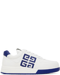 Givenchy White Blue G4 Sneakers