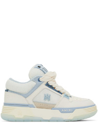 Amiri White Blue Ma 1 Sneakers