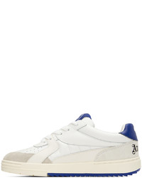 Palm Angels White Blue University Sneakers