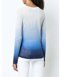 Michael Kors Collection Ombre Long Sleeve T Shirt
