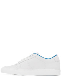 Common Projects White Blue Bball Summer Sneakers