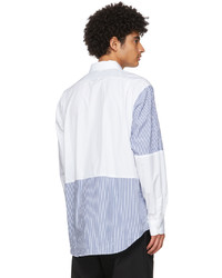 Engineered Garments White Polka Dot Shirt