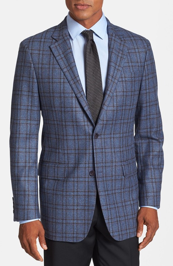 Robert Talbott Classic Fit Plaid Wool Sportcoat | Where to buy & how to ...