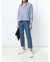 Semicouture Loose Fit Patterned Shirt