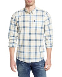 Barbour Madras 4 Tailored Fit Check Button Up Shirt