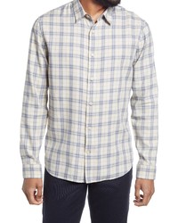 Vince Weekday Plaid Long Sleeve Button Up Shirt