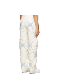 Post Archive Faction PAF White 40 Left Trousers