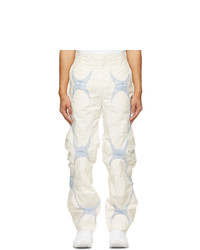Post Archive Faction PAF White 40 Left Trousers