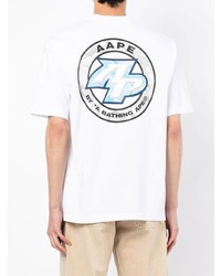 AAPE BY A BATHING APE Aape By A Bathing Ape Logo Print T Shirt