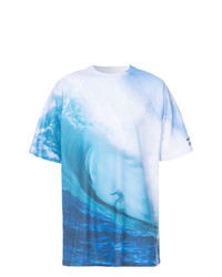 Cynthia Rowley Big Wave Print T Shirt