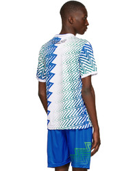 Labrum Blue White Noc Edition Sierra Leone Olympic Away Jersey T Shirt
