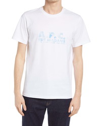 A.P.C. Bobby Watercolor Graphic Tee