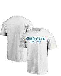 FANATICS Branded White Charlotte Fc Wordmark T Shirt At Nordstrom