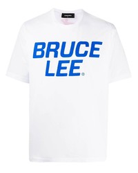 DSQUARED2 Bruce Lee Print T Shirt