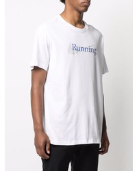Nike Dri Fit Running Swoosh Slogan Print T Shirt