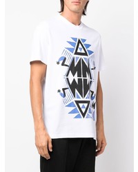 Moncler Geometric Crew Neck T Shirt
