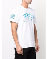 Gcds Graphic Print Cotton T Shirt