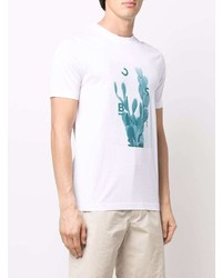 BOSS Logo Print Cactus T Shirt