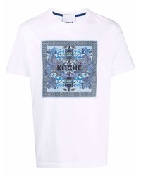 Koché Logo Print Cotton T Shirt