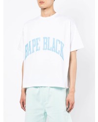BAPE BLACK *A BATHING APE® Logo Print Short Sleeve T Shirt