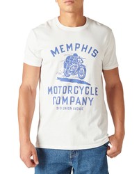 Lucky Brand Memphis Motor Co Cotton Graphic Tee