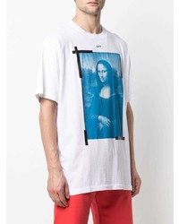 Off-White Mona Lisa Tape T Shirt
