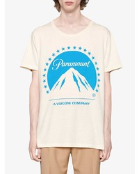 Gucci Oversize T Shirt With Paramount Logo