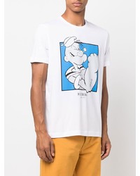Iceberg Popeye Print Detail T Shirt
