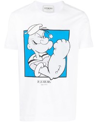 Iceberg Popeye Print Detail T Shirt