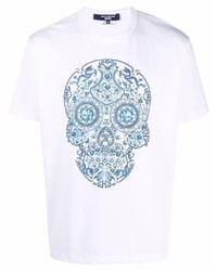 Junya Watanabe MAN Skull Print Cotton T Shirt