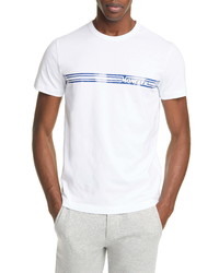 Moncler Stripe Logo T Shirt