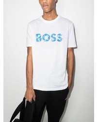 BOSS Tiburt Logo Print T Shirt