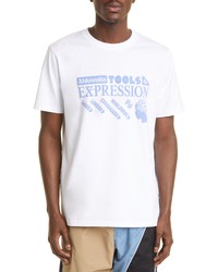 Ahluwalia Tools Of Expression Graphic Tee In White At Nordstrom