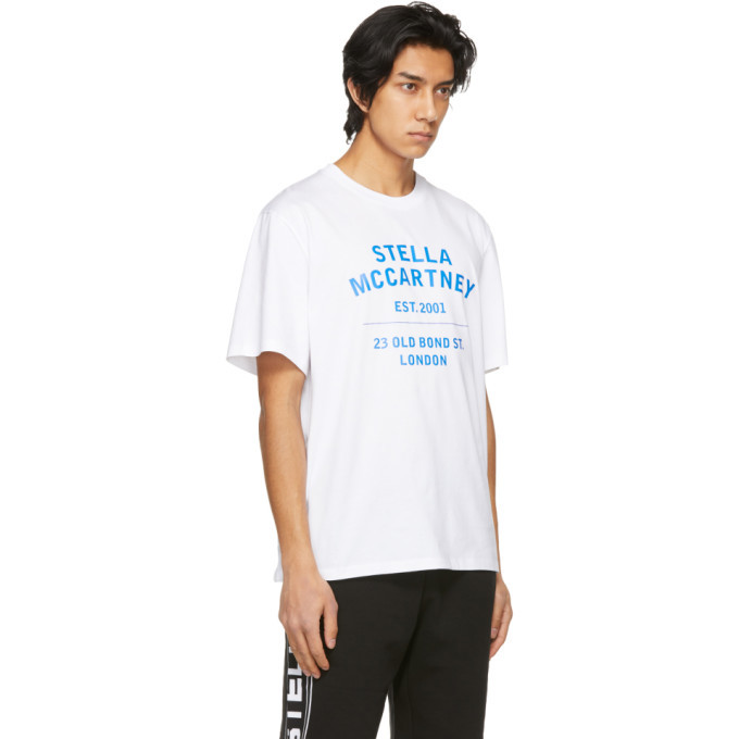 Stella McCartney White 23 Old Bond Street T Shirt, $340 | SSENSE 