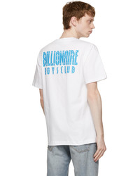 Billionaire Boys Club White Blue Astro Logo T Shirt