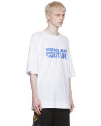 VERSACE JEANS COUTURE White Cotton T Shirt