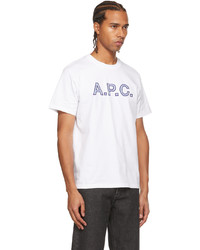 A.P.C. White Romain T Shirt