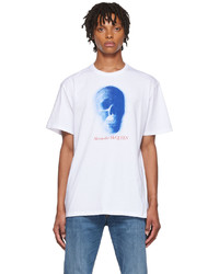 Alexander McQueen White Skull T Shirt