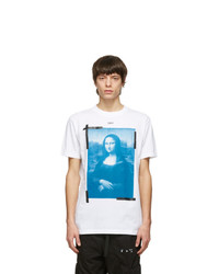 Off-White White Slim Mona Lisa T Shirt