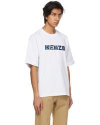 Kenzo White Sport Loose T Shirt