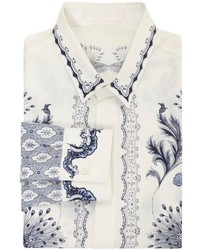 Alexander McQueen Bandana Print Long Sleeve Shirt