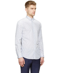 DSQUARED2 White Printed Fantasy Wired Shirt