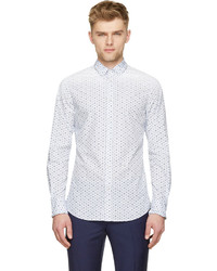 DSQUARED2 White Printed Fantasy Wired Shirt