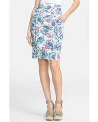 Mcginn Dana Print Pencil Skirt