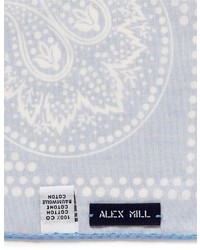 Alex Mill Paisley Print Cotton Pocket Square