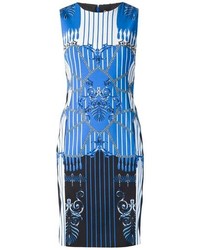 Versace Collection Barocco Rope Print Dress