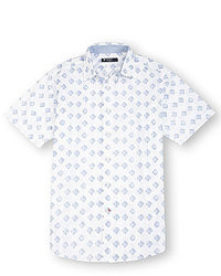 Daniel Cremieux Cremieux Short Sleeve Print Woven Shirt