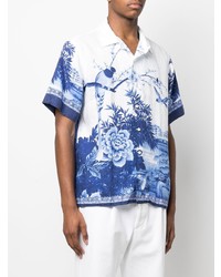 Polo Ralph Lauren Graphic Print Linen Shirt