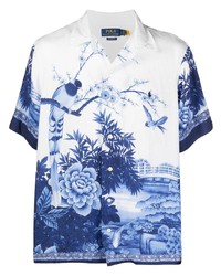 Polo Ralph Lauren Graphic Print Linen Shirt