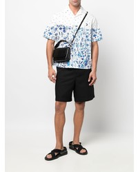 Neil Barrett Graphic Print Short Sleeve Shirt